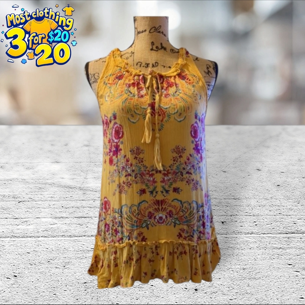 Bila size S sleeveless shirt made in india